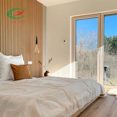 Mildewproof ha scanalato nei pannelli acustici di legno mura Multiscene stabile