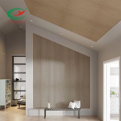 Ignifugo multiuso di legno dei pannelli acustici della parete interna