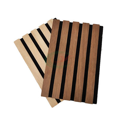 Il legno fonoassorbente del soffitto insipido riveste Mildewproof di pannelli non tossico