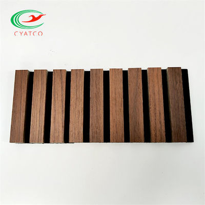 Il pannello acustico sano di legno del FSC impiallaccia Mildewproof per il salone