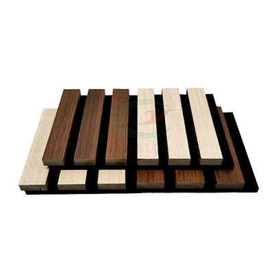Pannelli di parete di legno acustici della quercia dell'ufficio, pannelli di legno dell'isolamento acustico di Multiscene