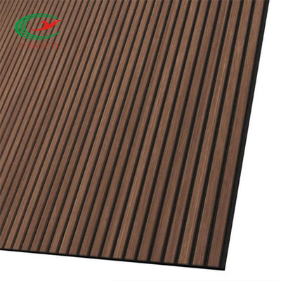 Pannelli di legno acustici inoffensivi non tossici della stecca, stecche acustiche ignifughe del soffitto