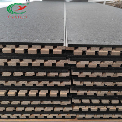 Pannelli di parete di legno acustici della quercia dell'ufficio, pannelli di legno dell'isolamento acustico di Multiscene