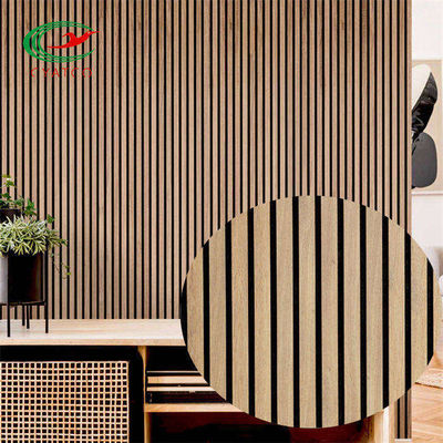Fuoco acustico di legno multiuso dei pannelli di parete stimato per lo studio