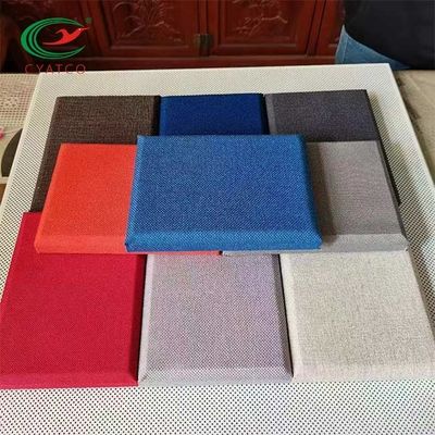 Riduzione di rumore inodora interna durevole del pannello acustico del tessuto