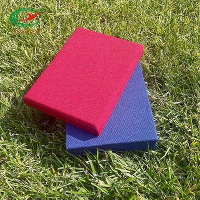Pannelli acustici di spostamento durevoli ignifughi, acustica multiuso della parete del tessuto