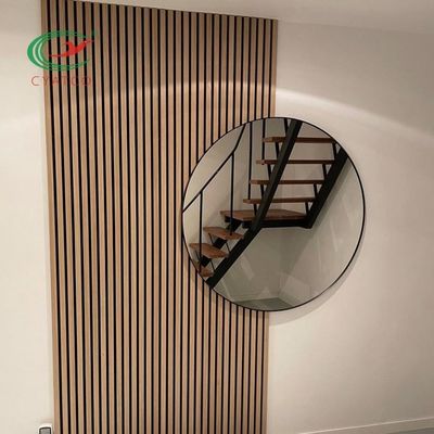 Pannelli di legno acustici a prova d'umidità del MDF per insipido fonoassorbente delle pareti