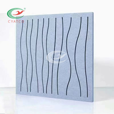 La parete ritenuta dell'interno scolpita riveste il bene durevole di pannelli leggero di assorbimento acustico