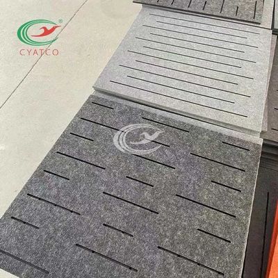 Feltro acustico insonorizzato inodoro della parete, pannello acustico stabile della fibra di poliestere