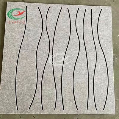 Parete ritenuta inoffensiva multiuso dei pannelli, pannello acustico pratico della fibra di poliestere