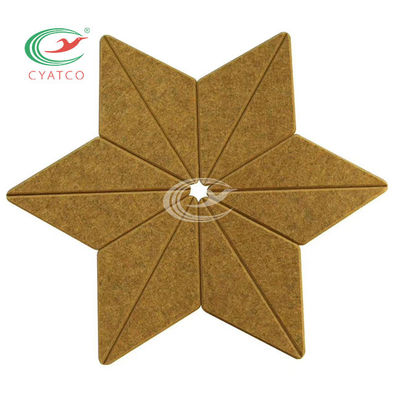 Assorbimento acustico leggero ritenuto scolpito di Mildewproof del pannello acustico dell'ANIMALE DOMESTICO