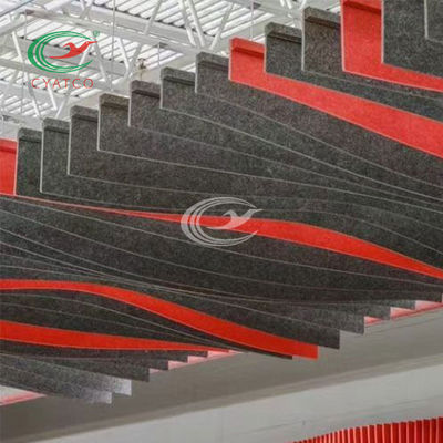 Bordo insonorizzato inodoro non tossico del soffitto, pannelli per soffitti a prova d'umidità del tessuto