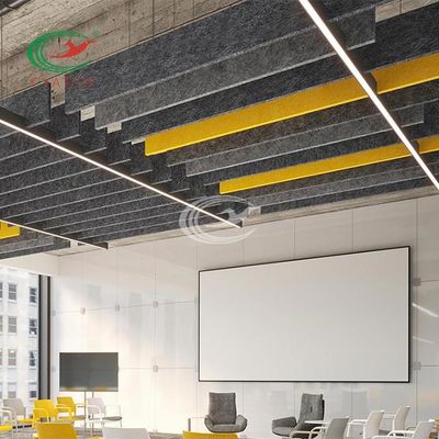 Bordo insonorizzato inodoro non tossico del soffitto, pannelli per soffitti a prova d'umidità del tessuto