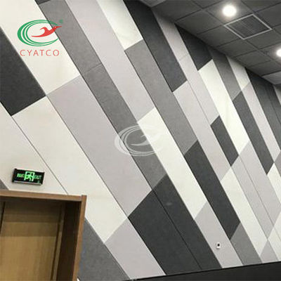 La riduzione di rumore del soffitto di rettangolo piastrella la fibra di poliestere non tossica