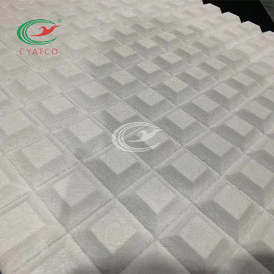 Il cubo 3D ha strutturato il pannello acustico della fibra di poliestere insonorizzato per KTV