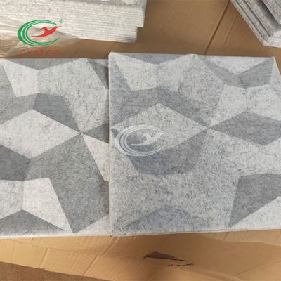 3D inoffensivo stabile Diamond Wall Panels, audio strati multicolori di assorbimento
