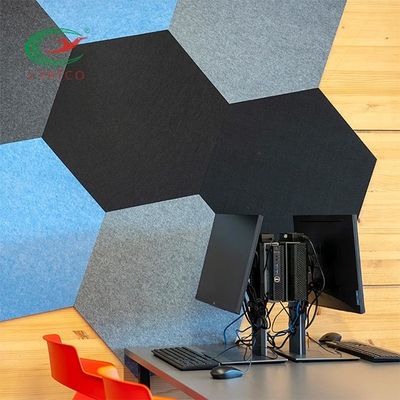 Pannelli acustici Eco pratico di esagono insonorizzato dell'OEM amichevole