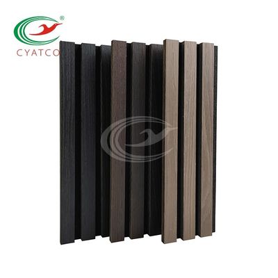 12 mm MDF Spessore di legno Griglia Pannelli murali Decorazione interna Pannello 3D composito in fibra di legno poliestere