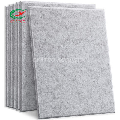 Padding anti-suono rettangolare grigio per la riduzione dell'eco dei soffitti
