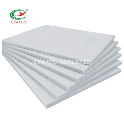 10 pacchetti di pannelli acustici in fibra di polietero bianco da 18 mm per decorazioni murali