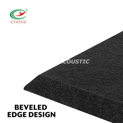 Controllo Reverb Feltre Pannelli a parete Inodore 9mm Nero Polyeater Fibra Acustica Pannelli