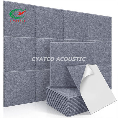 CYATCO 12 &quot;X 12&quot; quadrato Fibra di Parete pannello a prova di suono pannelli di schiuma facile da tagliare dimensioni